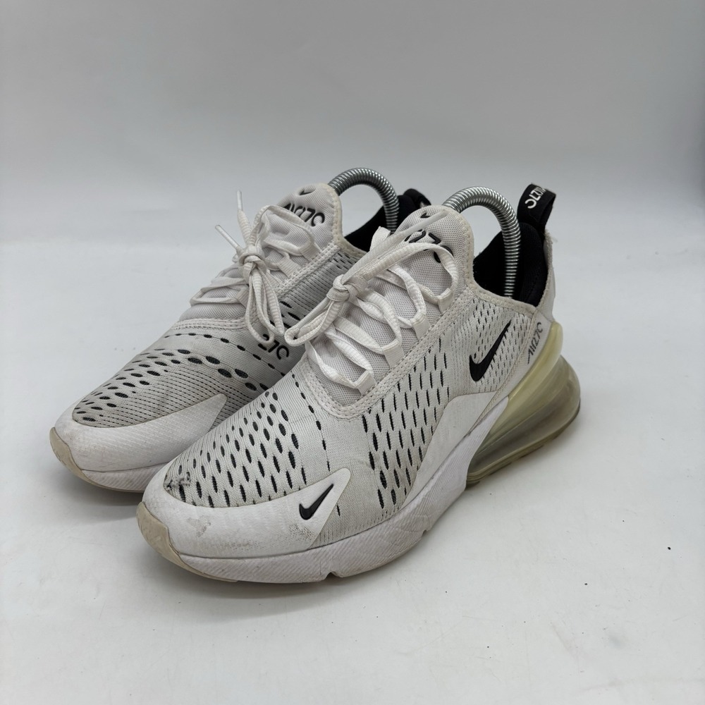 Nike Air Max 270 Shoes Womens 7 White Casual Comfort Running Support